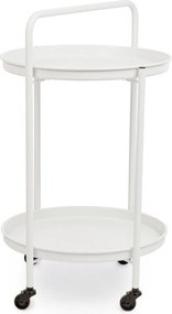 Стоманена маса за сервиране ø 44,5 cm Austin – Bizzotto