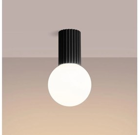 Sollux SL.1713 - Плафон за баня HALO 1xG9/8W/230V IP44 черен