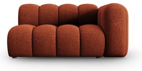 Модулен диван в тухлен цвят (десен ъгъл) Lupine – Micadoni Home