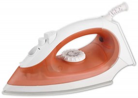 Ютия Rosberg R51050FC, 2000W, 150 мл, Керамична плоча, Регулируема пара, Индикатор за ниво вода, Термостат, Бял/оранжев