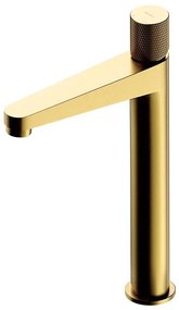 OMNIRES CT8012GLB - Кран за мивка CONTOUR 31,2 см шлайфан златист
