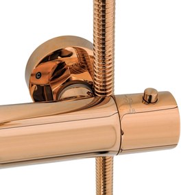 Комплект за душ с термостат Rea Lungo Copper