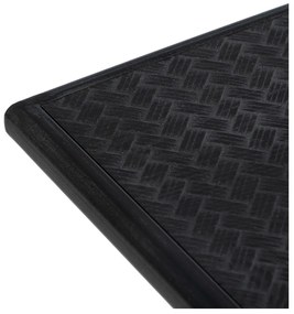 Черна метална конзолна маса 38x120 cm Oslo – Ixia