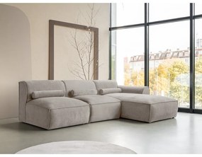 Бежов ъглов диван (десен ъгъл) Flex Felix – Miuform
