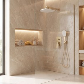 Душ система за вграждане Rea Joe Brush Gold + BOX