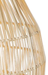 Рустикална висяща лампа от ратан 41 см - Bishop