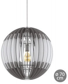 Eglo 96974 - Висящи лампи OLMERO 1xE27/60W/230V 700mm