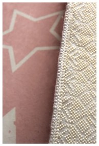 Детски килим Розов , 100 x 160 cm Stars - Conceptum Hypnose