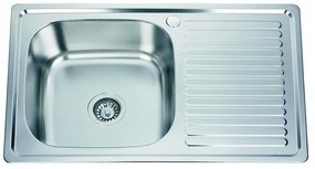Кухненска мивка алпака ICK 8050PF TAMPICO REVERSIVE, 80x50см