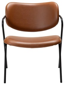 Кафяв фотьойл от изкуствена кожа в цвят коняк Zed - DAN-FORM Denmark