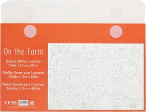 Картинки за оцветяване On the Farm – Rex London