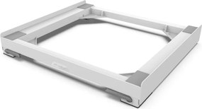 Meliconi 656146 -Антивибрационна подложка за пералня с изтеглящи се колелца 61 см бяла