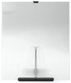 Черна стъклена стояща рамка 26x30,5 cm Flute – Umbra