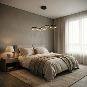 ВИСЯЩА ТАВАННА ЛАМПА APP1923-CP BLACK