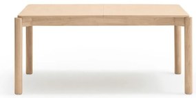 Сгъваема маса за хранене в декор от пепел 160x100 cm Atlas - Teulat