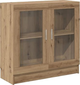 856155 vidaXL Библиотека, дъб артизан, 82,5x30,5x80 см, инженерно дърво