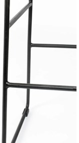 Бар стол от масивно тиково дърво в естествен цвят (височина на седалката 76 cm) Tangle – White Label