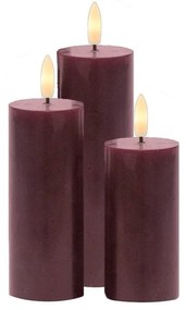 LED свещи в комплект от 3 броя (височина 15 см) Sille - Sirius