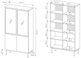 Витрина Equinox tall