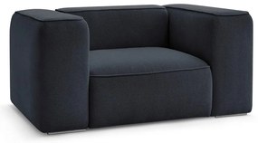 Тъмносиньо кресло Zephyr – Bobochic Paris