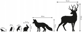 Декоративни стикери за стена Горски животни