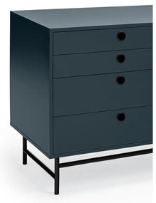 Черен и син скрин , ширина 212 cm Punto - Teulat