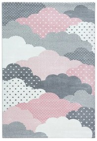 Розово-сив детски килим 120x170 cm Bambi – Ayyildiz Carpets
