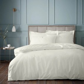 Кремаво спално бельо от египетски памук за двойно легло 200x200 cm - Bianca