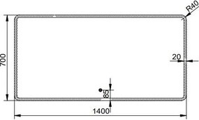 Огледало Adagio Luminor