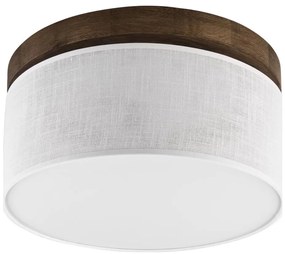 Brilagi - LED таванно осветително тяло BELLADONNA 1xE27/15W/230V, Ø30 см, бяло/д