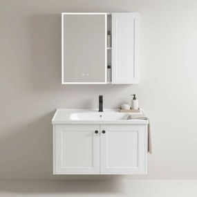 Комплект мебели за баня с мивка Monti 60cm White