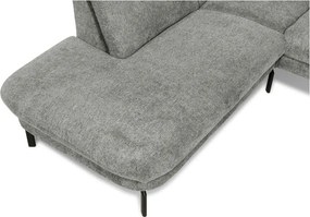 Светлосив ъглов диван (ляв ъгъл) Gomero – Scandic