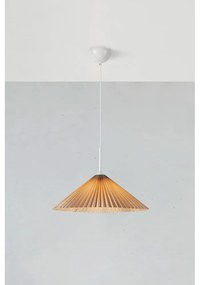 Бежова висяща лампа ø 50 cm Plisado - Markslöjd