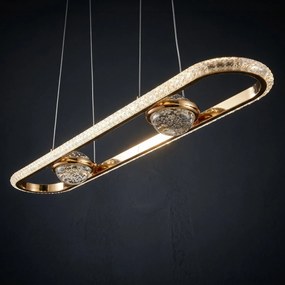 ВИСЯЩА ТАВАННА ЛАМПА LED G159-CP GOLD