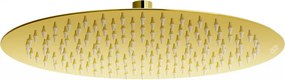 Mexen Slim душ глава 30 см, златна - 79230-50