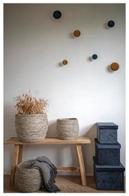 Кафява градинска пейка от масивно дърво Barcelona – House Nordic