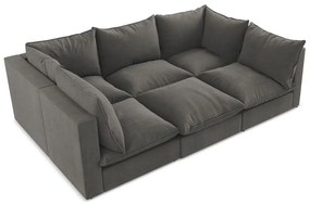 Тъмносив диван 255 cm Manao – Makamii