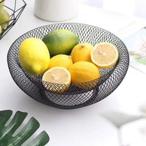 Купа за плодове Confortime, 30 cm, Метал, 2 цвята