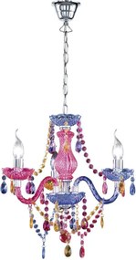 Метално висящо осветително тяло с абажур от акрилно стъкло ø 46 cm Lüster – Reality