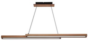 LED полилей на кабел SENTO LED/19W/230V дървен