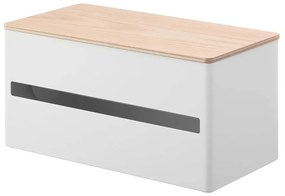 Бяла метална стойка за кухненска хартия Rin – YAMAZAKI