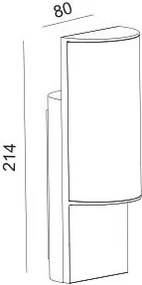 Аплик за стена LED Harrion