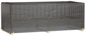 319294 vidaXL Покривало за градинска мебел 8 капси 192x82x65 см правоъгълно