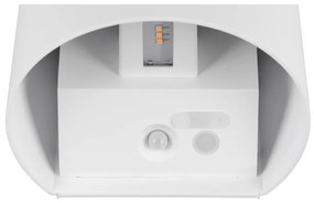 LED стенно външно осветително тяло с USB със сензор за движение (височина 10 cm) Genie – Trio