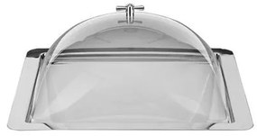 Alkan - Комплект правоъгълно метално плато с акрилен капак 46х46см (ZCP 145)