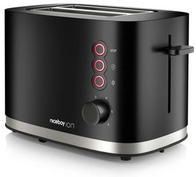 Niceboy ION Cruncher C3 - Тостер с два отвора и печка 870W/230V черен