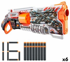 Пистолет за Дартс Zuru X-Shot Skins Lock Blaster 57 x 19 x 6 cm 6 броя