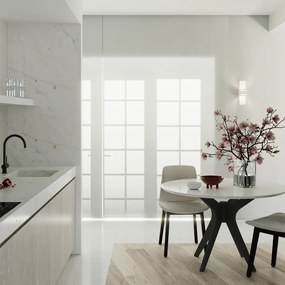 Бяла стенна лампа Carlo – Sollux