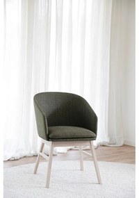 Зелени тапицирани трапезни столове в комплект 2 бр. Windham – Rowico