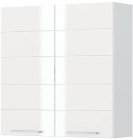 Висящ шкаф Hudson V9-90-2K-White - White glossy